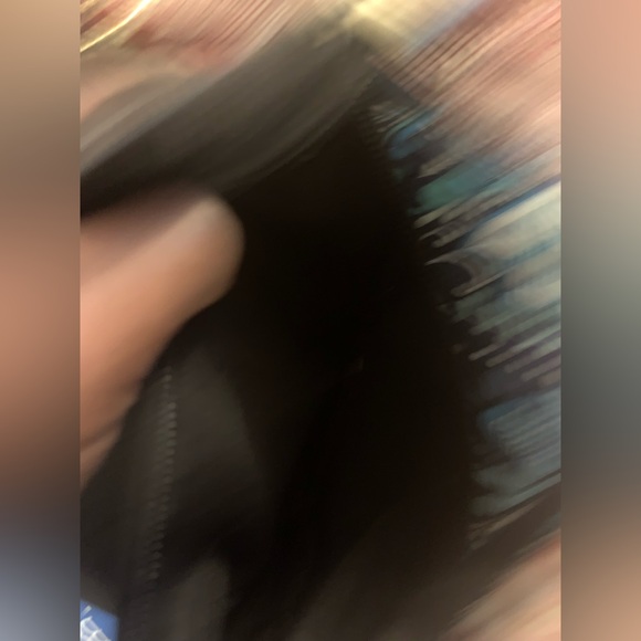 Brand New with tags Rampage Black Crossbody Bag with Gold Accents - Picture 9 of 10